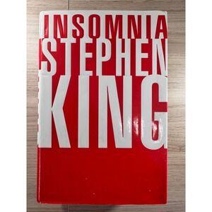 Insomnia Stephen King 1994 First Edition Hardcover Viking Horror Novel Derry